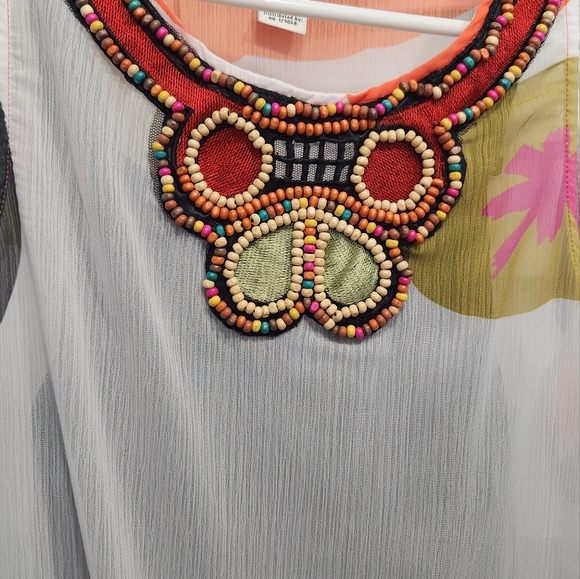 Desigual Dress with beads 36 - Picture 4 of 7